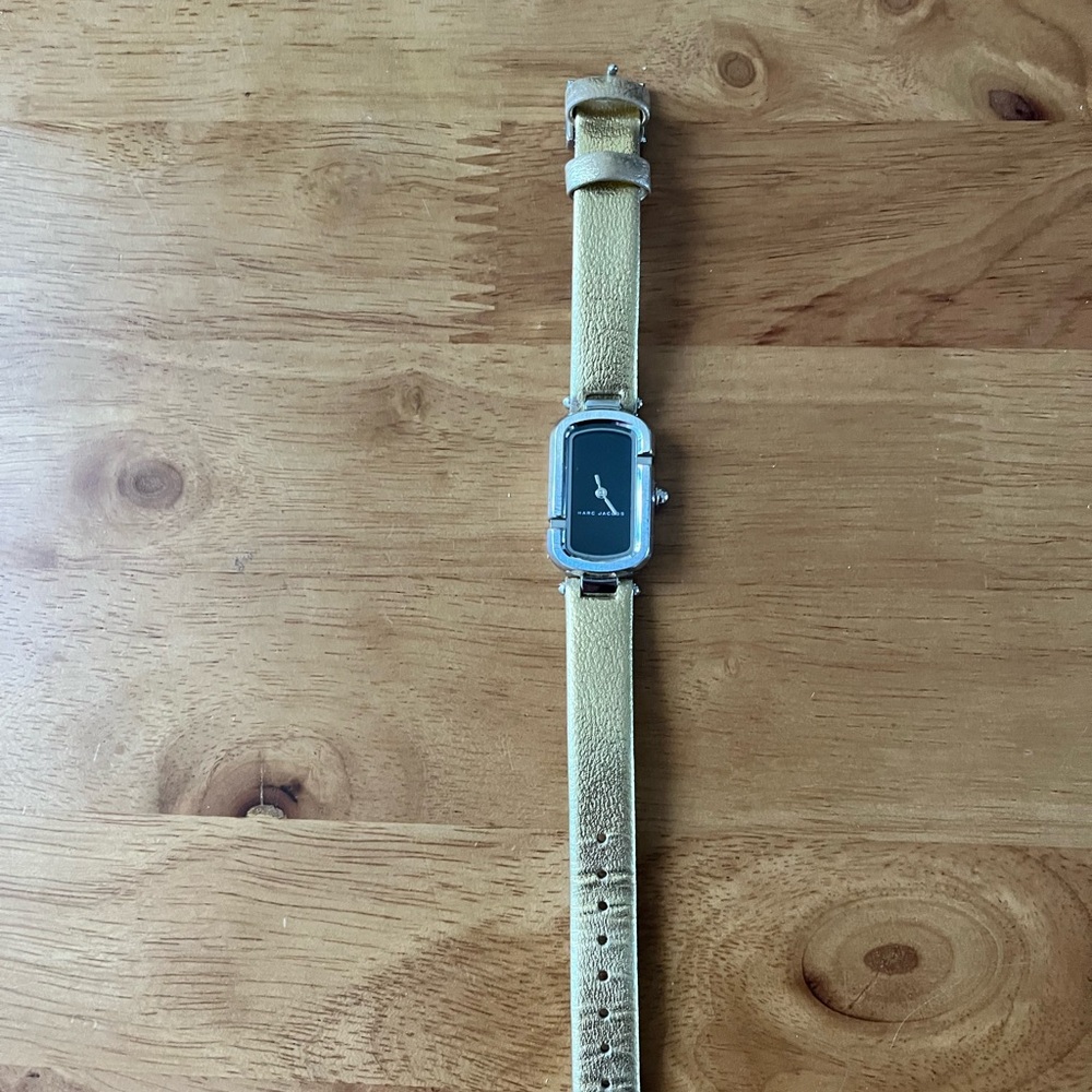 Marc Jacobs Gold Rectangular Watch - image 3